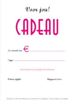 Cadeaubon t.w.v. 50,-